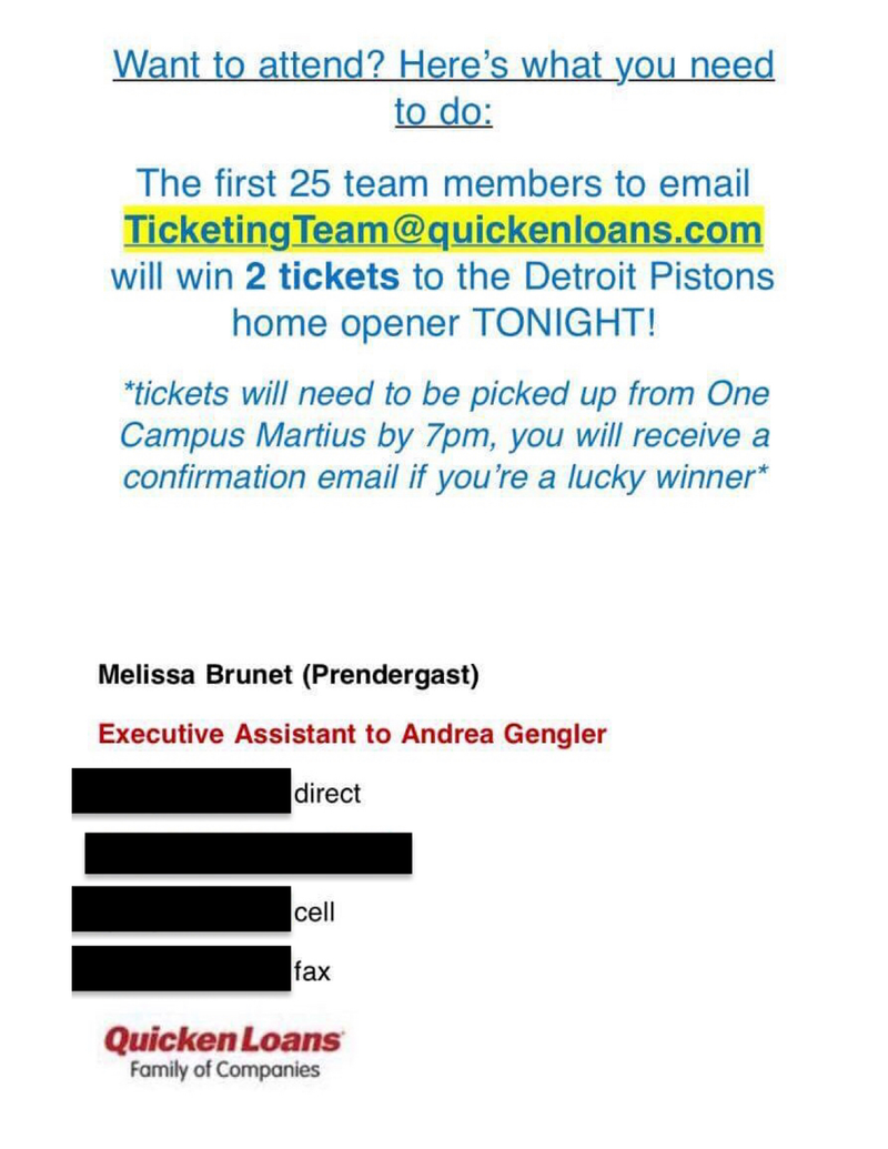 Illustration for article titled The Pistons Couldn't Give Tickets To Their First Game At Detroit's Dumb New Arena Away